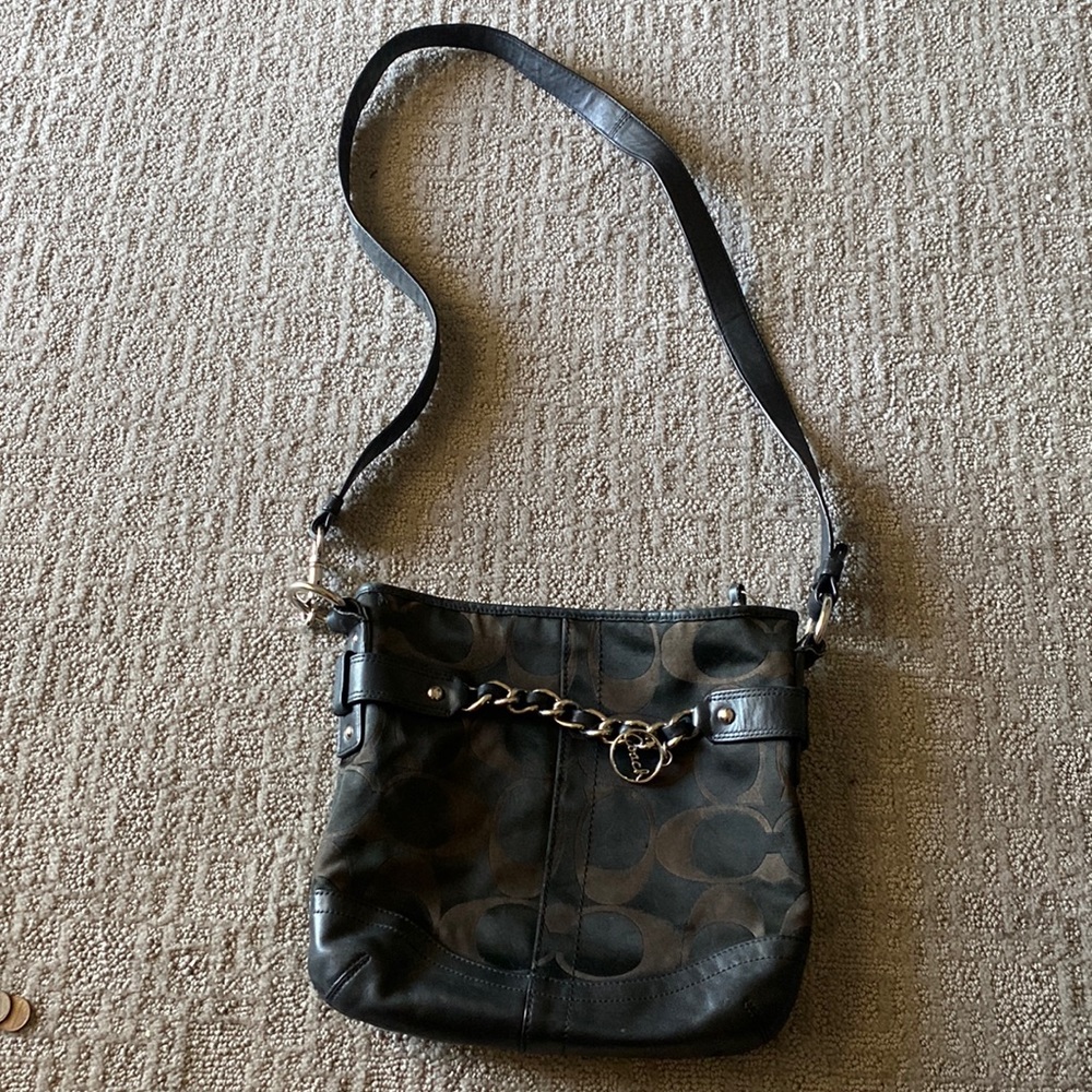 Coach 🌟black crossbody bag 🌟